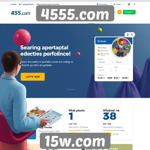 Experiência do usuário em 4555.com